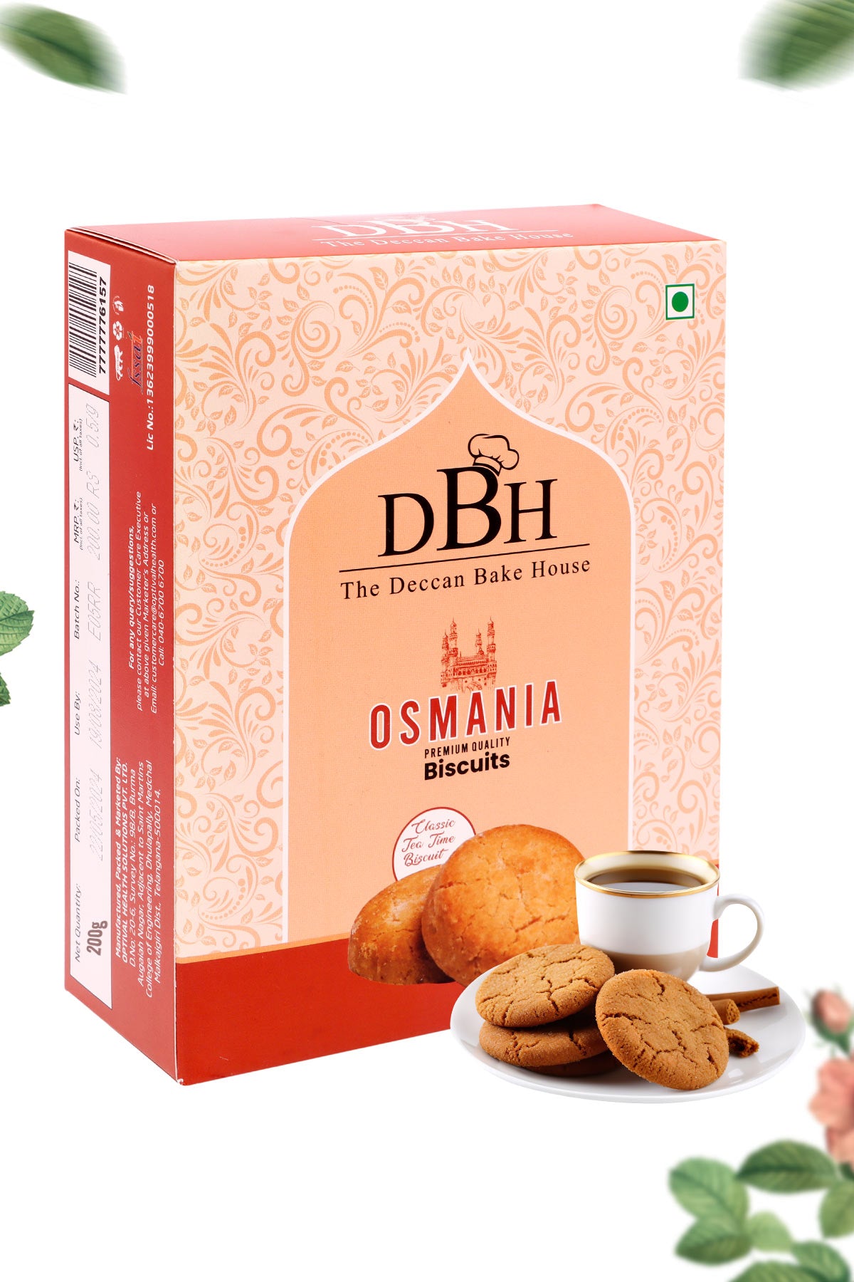 DBH Osmania Biscuits (200gm)