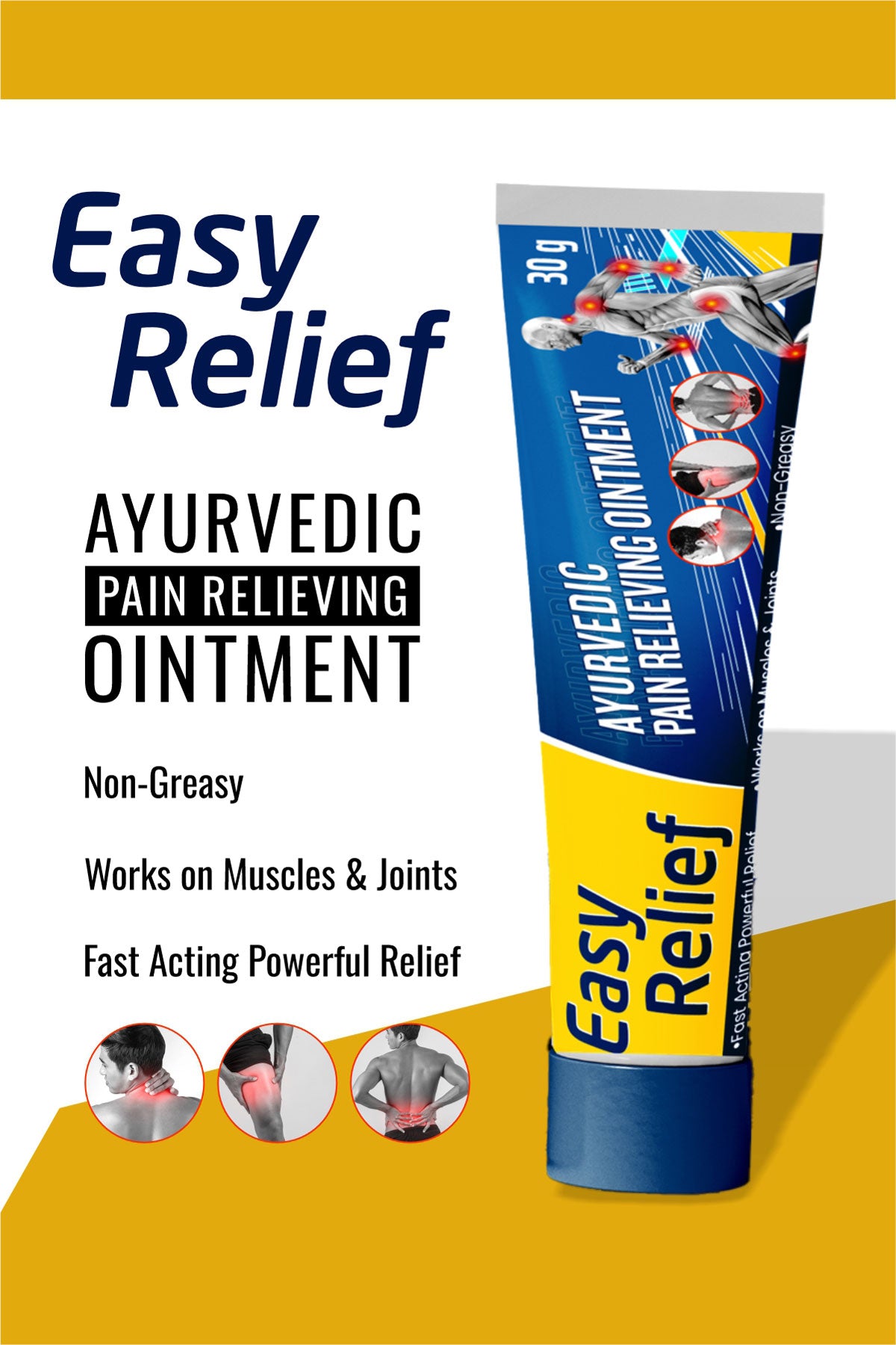 Easyrelief Pain Relief Ointment-Ayurvedic (30gm)