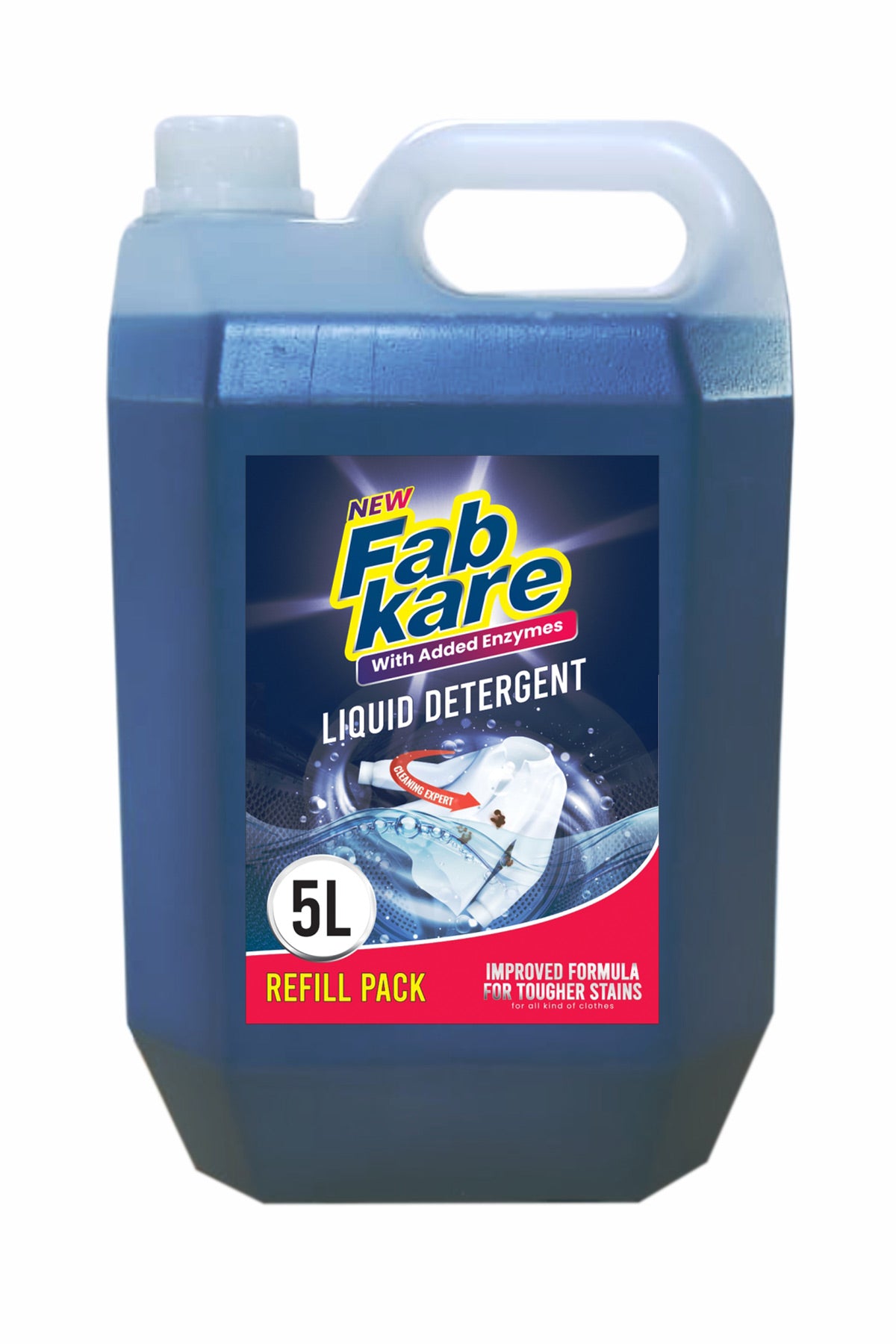 Fabkare Liquid Detergent Refill Pack (5 liters)