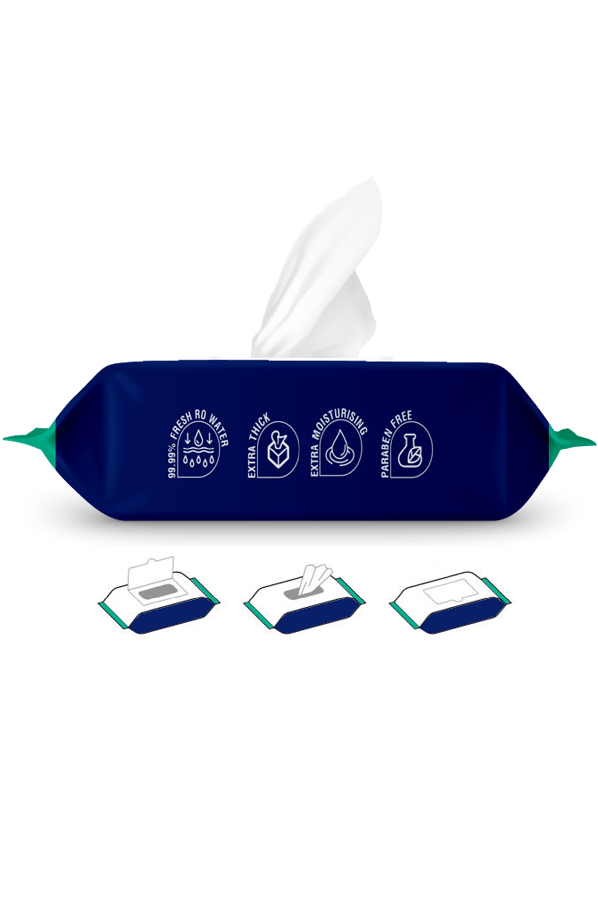 Feel Sure Gentle Cleansing Personal Wipes 30s