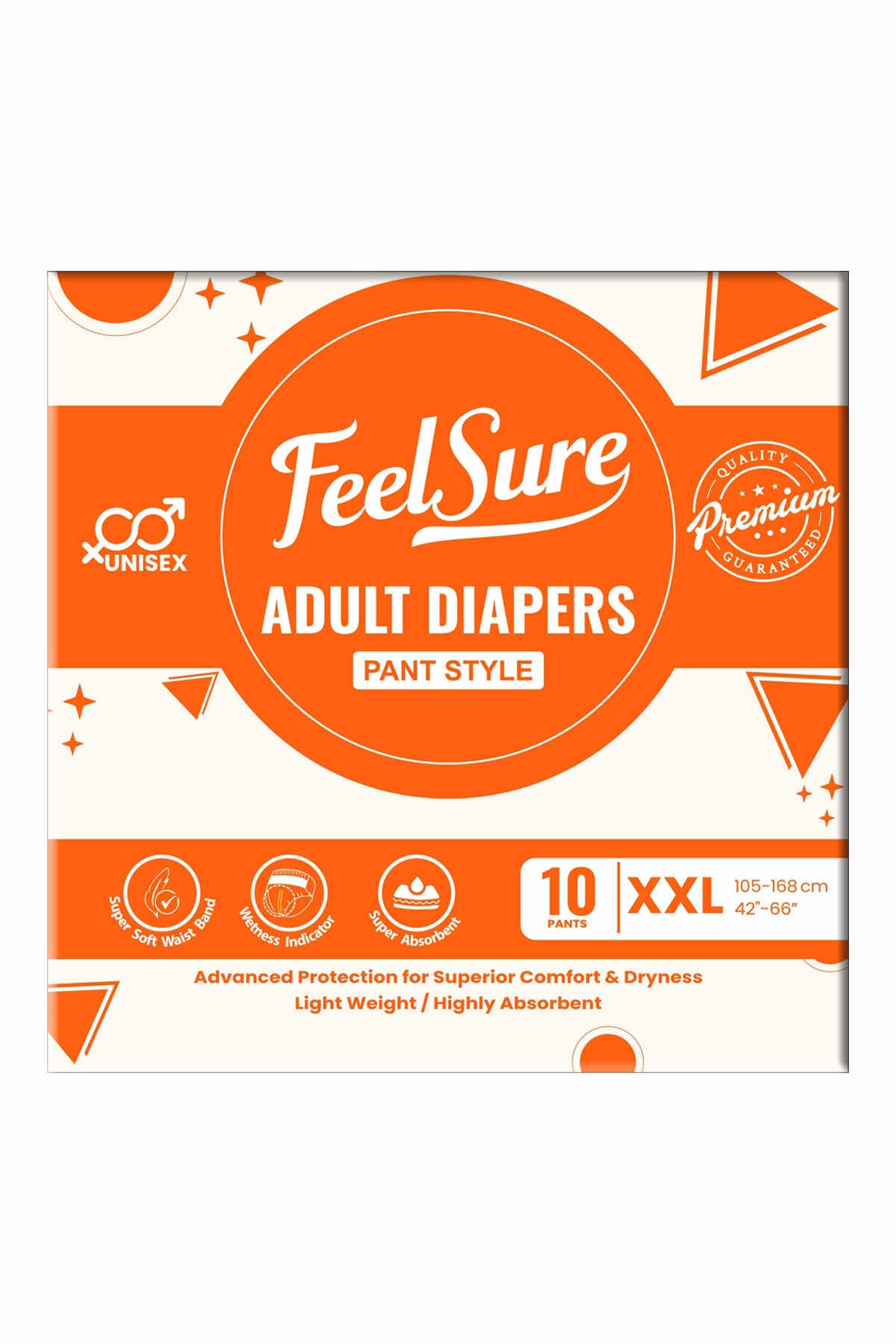 Feelsure Adult Diaper Pant XXL 10s