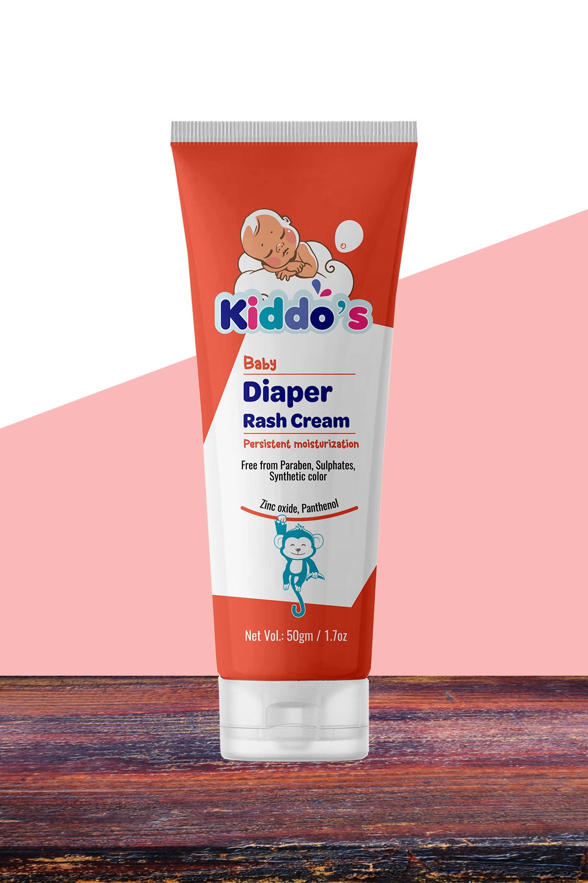 Kiddos Diaper Rash Cream (50gm)