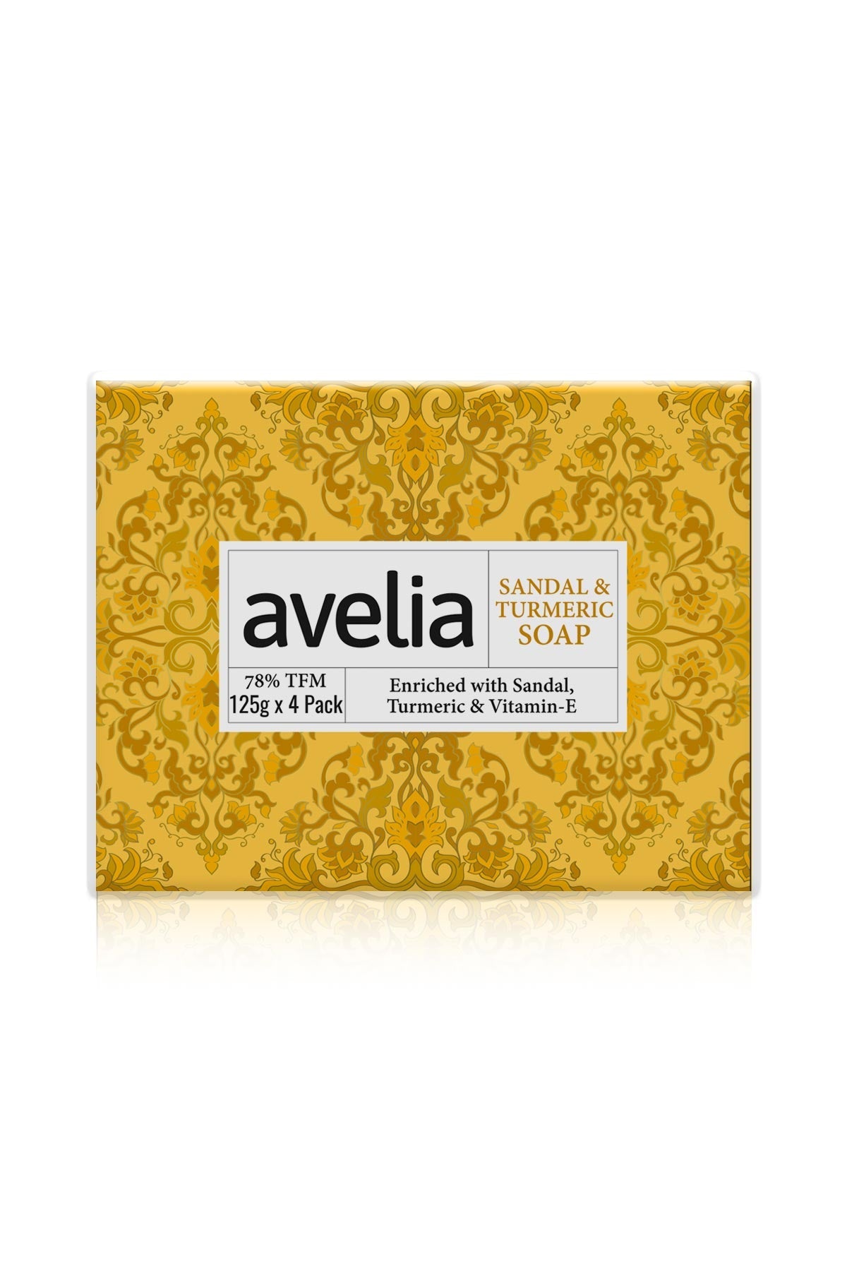 Avelia Sandal and Turmeric Soap (4x125gm)