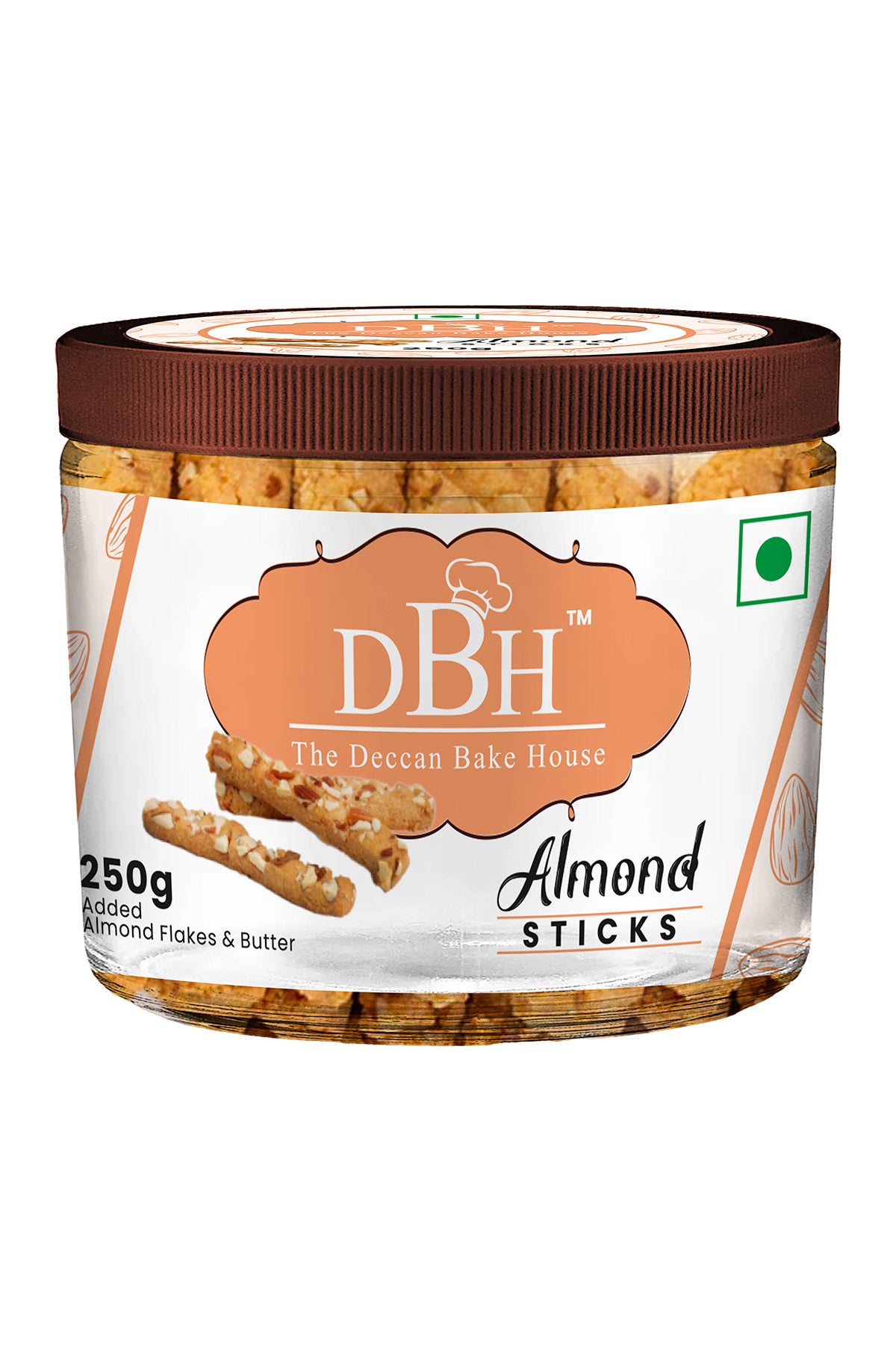 DBH Almond Sticks (250gm)