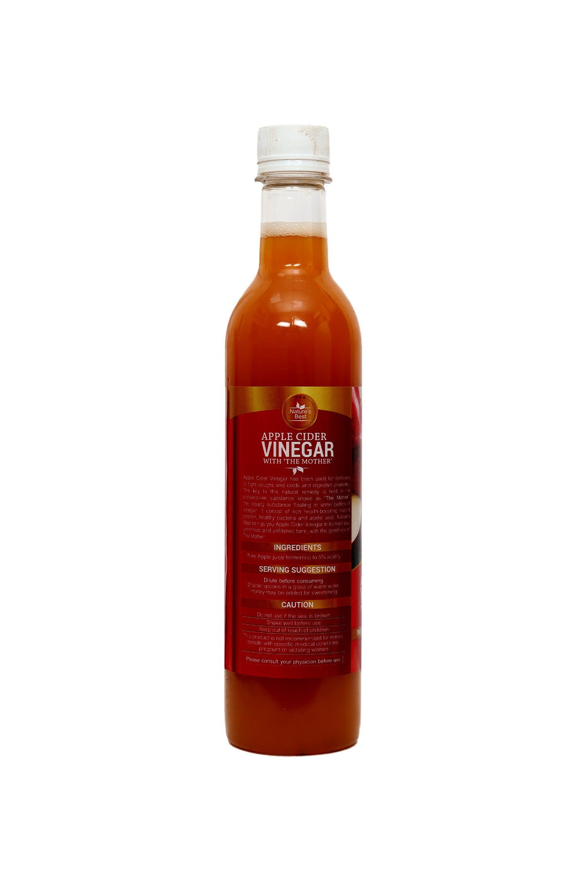 Natures Best Apple Cider Vinegar with Mother (500ml)