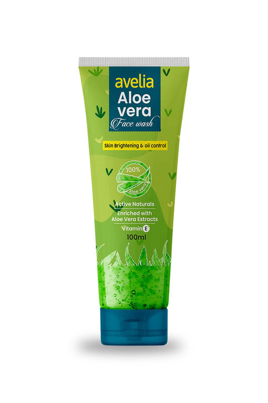 Avelia Aloevera Oil Control Face Wash (100ml)