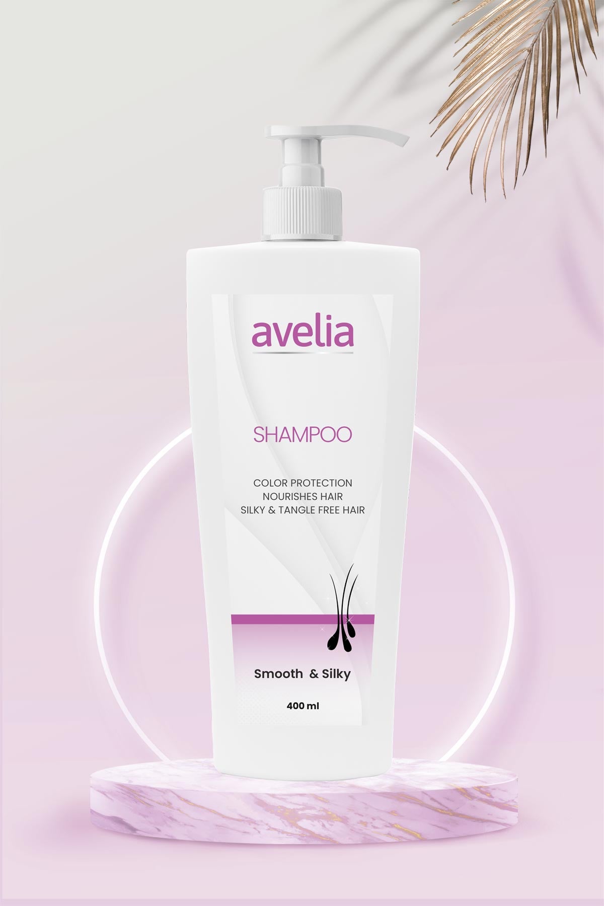 Avelia Sulphate Free Smooth and Silky Shampoo (400ml)