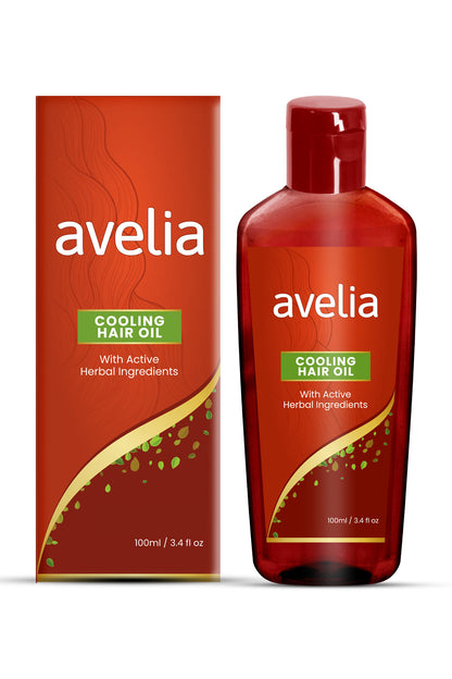 Avelia Cooling Hair Oil (100ml)