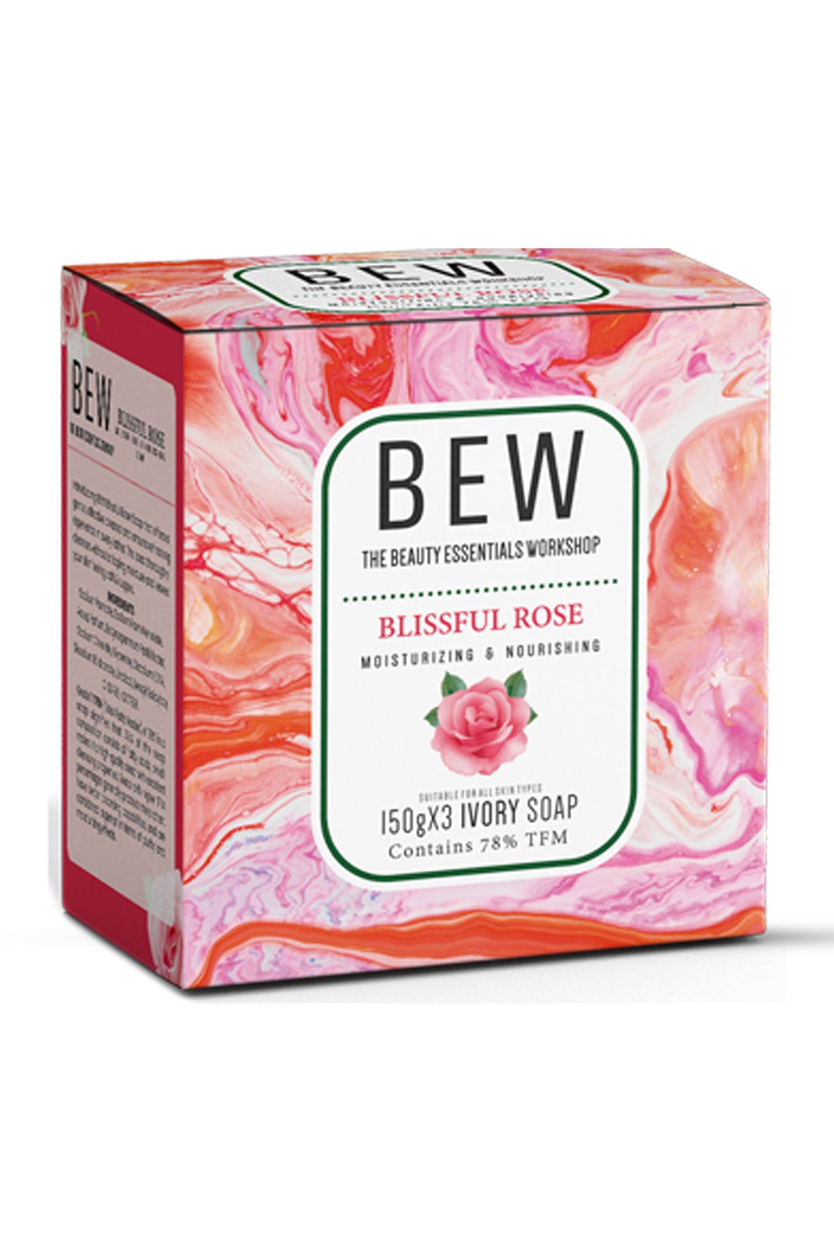 Bew Blissful Rose Soap (3x150gm)