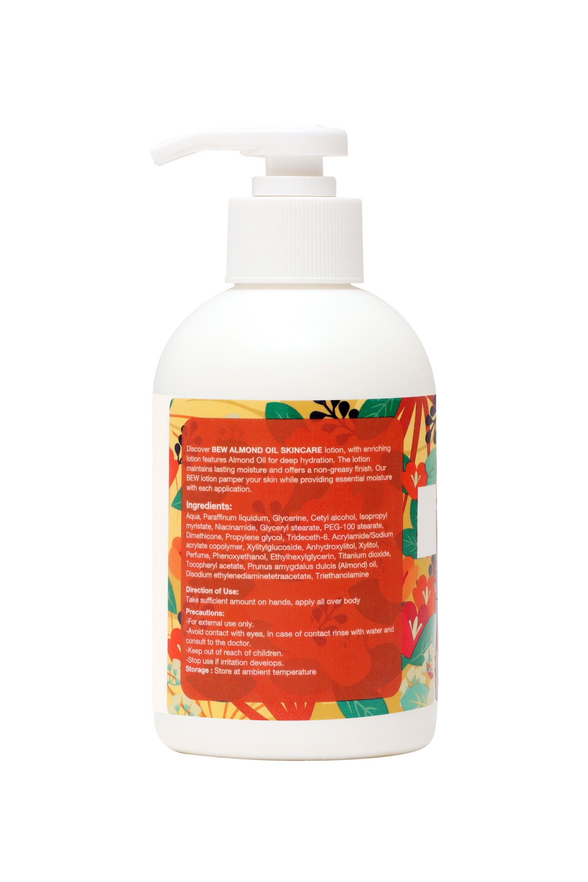 Bew Body Milk & Almond Oil Moisturising Lotion (250ml)