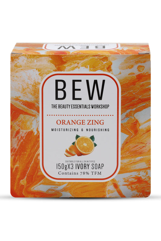 Bew Orange Zing Soap (3x150gm)