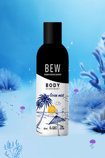 Bew Body Deodorant Ocean Mist Spray (150ml)