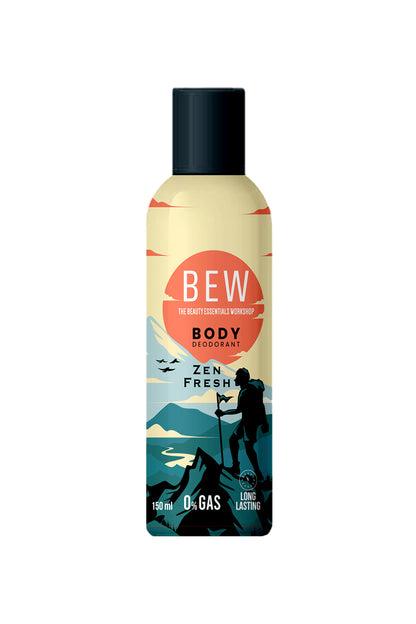 Bew Body Deodorant Zen Fresh Spray (150ml)