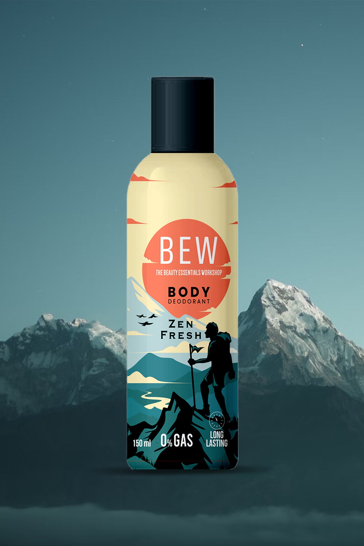 Bew Body Deodorant Zen Fresh Spray (150ml)