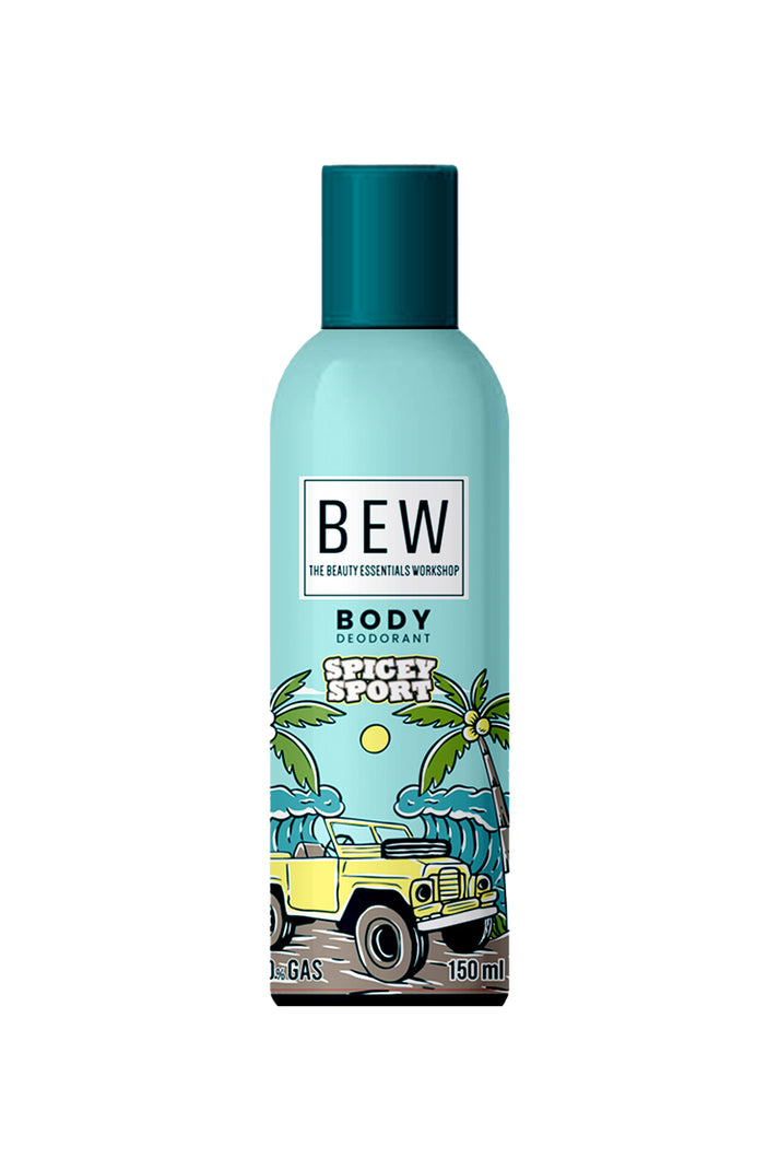 Bew Body Deodorant Spicy Sport Spray (150ml) – mavenspick