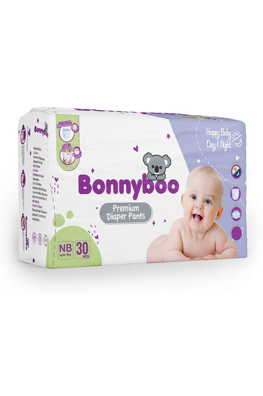 Bonnyboo Baby Diaper Pants NB 30s