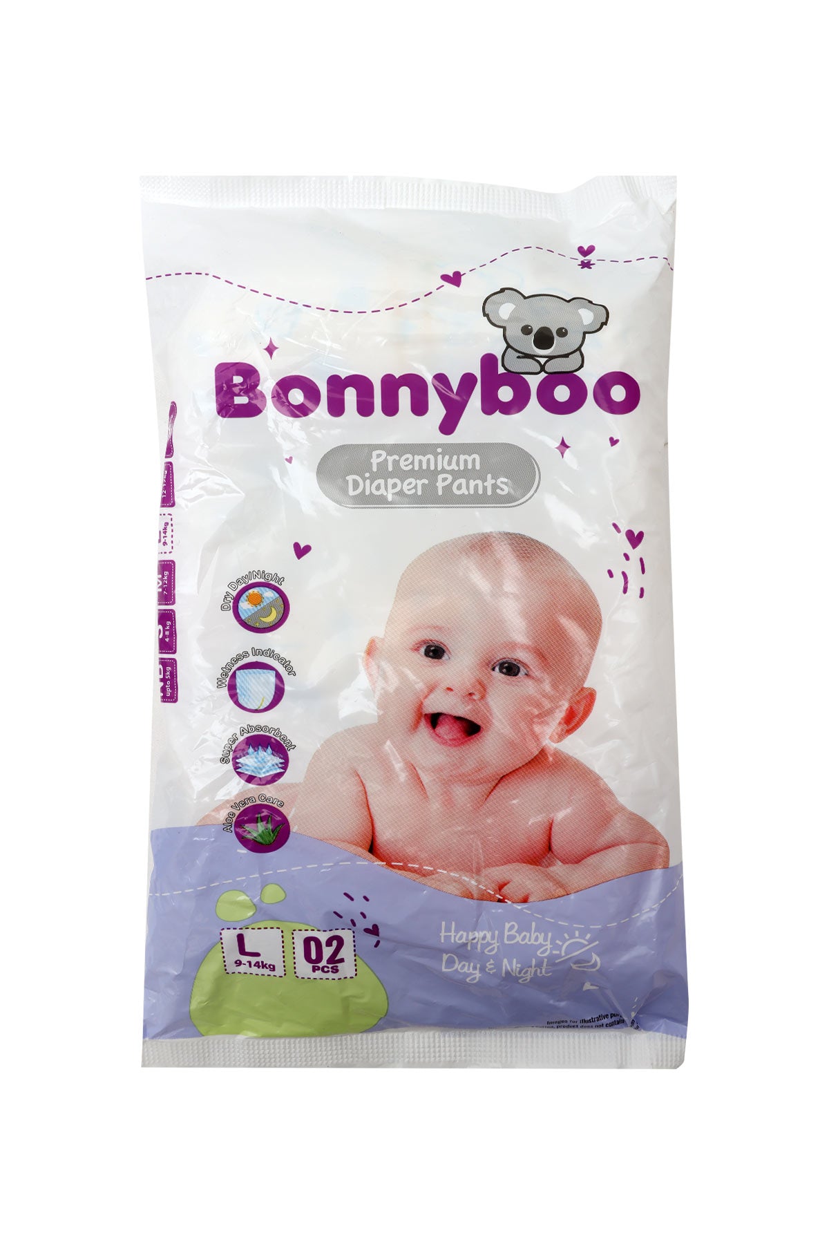 Bonnyboo Premium Baby Diaper Pants L 2s