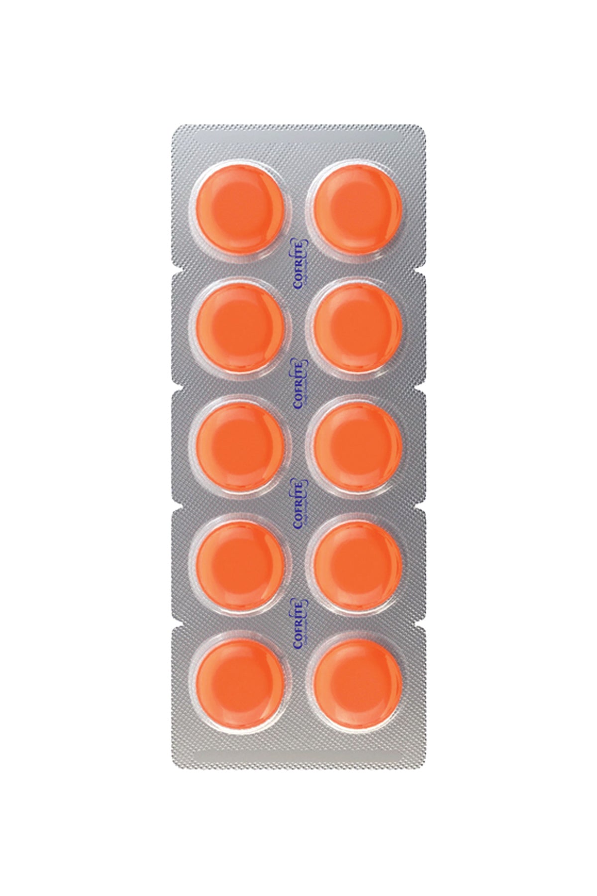 Cofrite Orange Lozenges (Strip of 10)