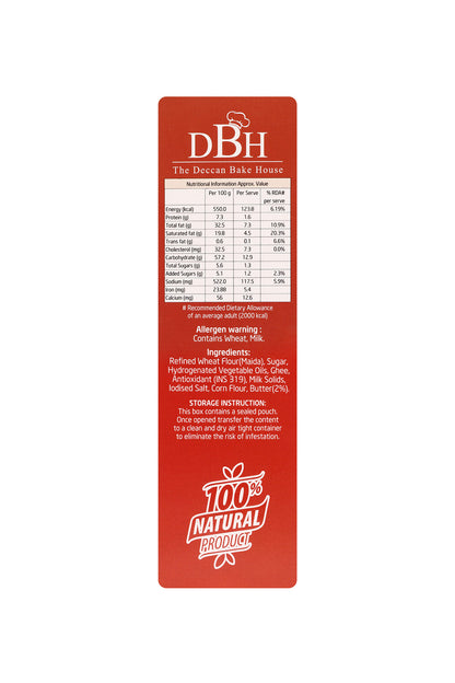 DBH Osmania Biscuits (200gm)