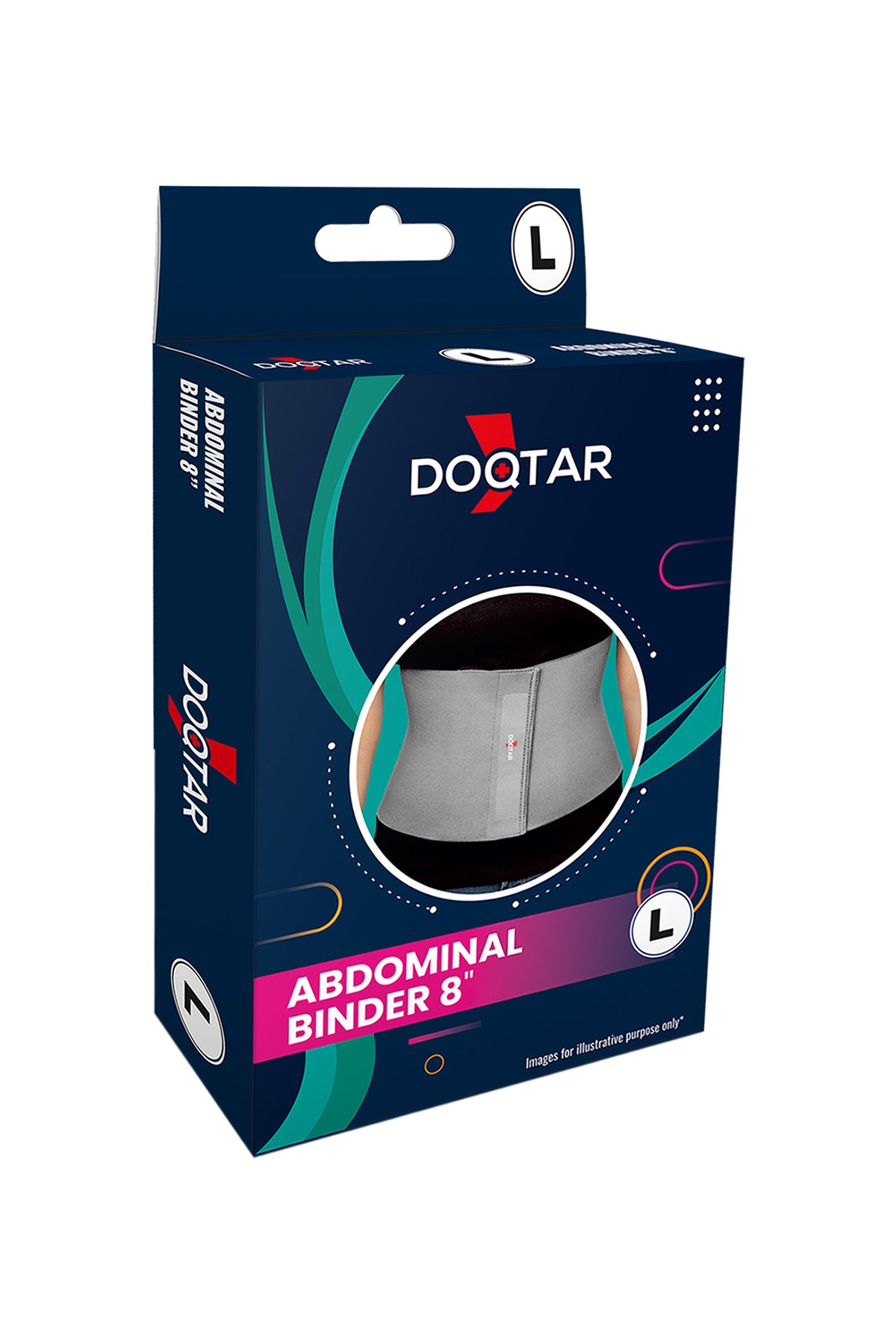 Doqtar Abdominal Binder 8 inch L