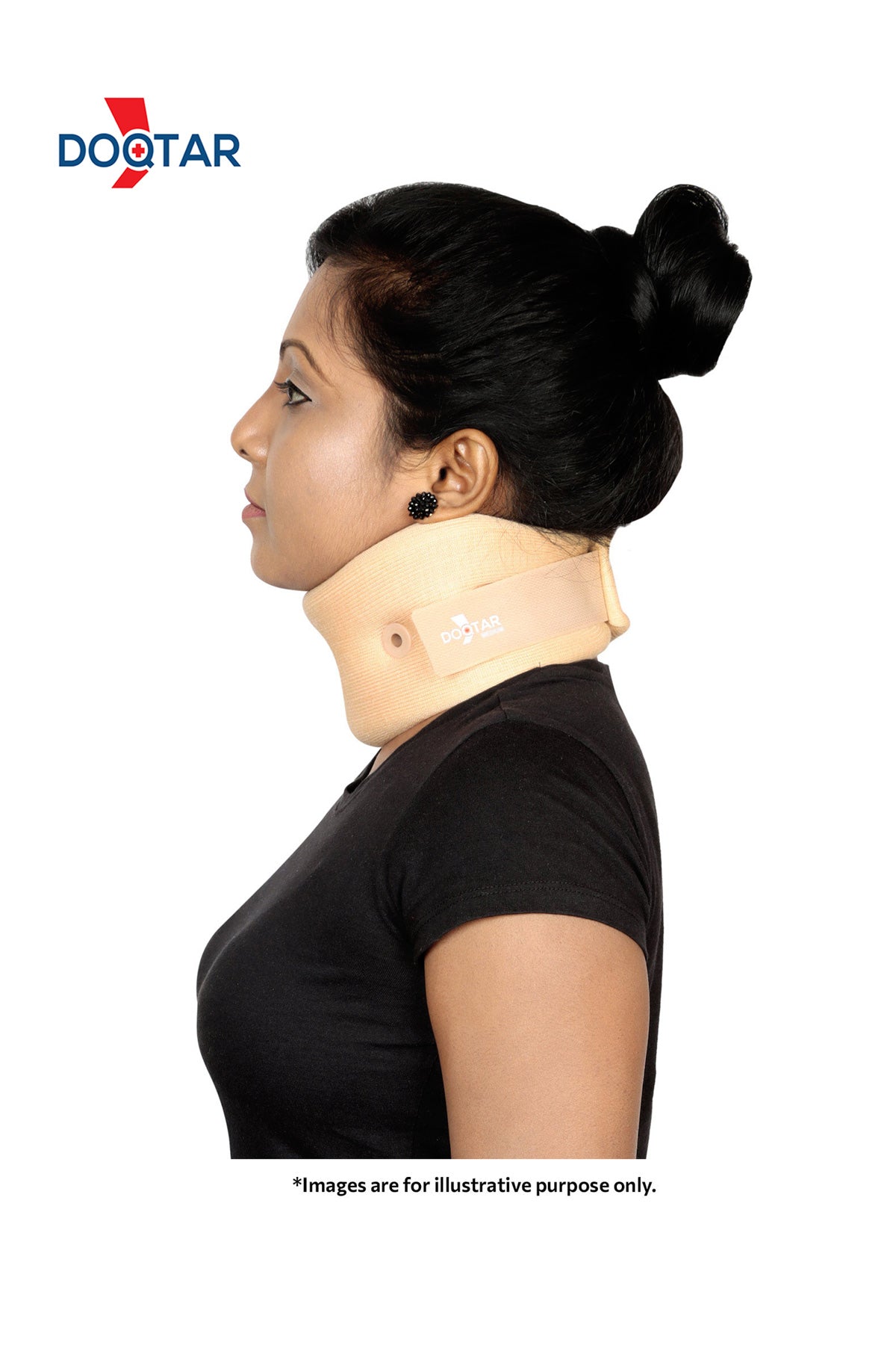 Doqtar Cervical Collar With Eyelet M