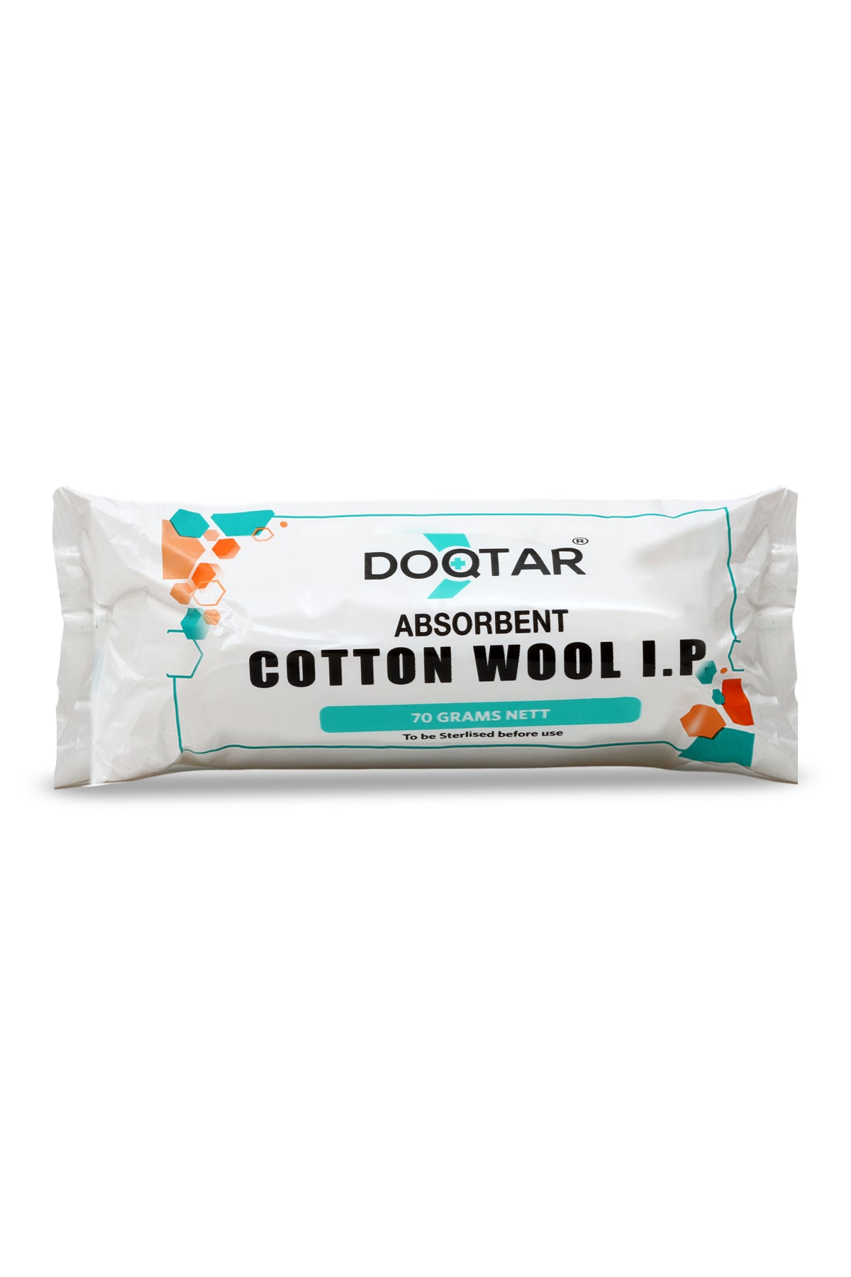 Doqtar Absorbent Cotton Wool Ip 70gm Nett