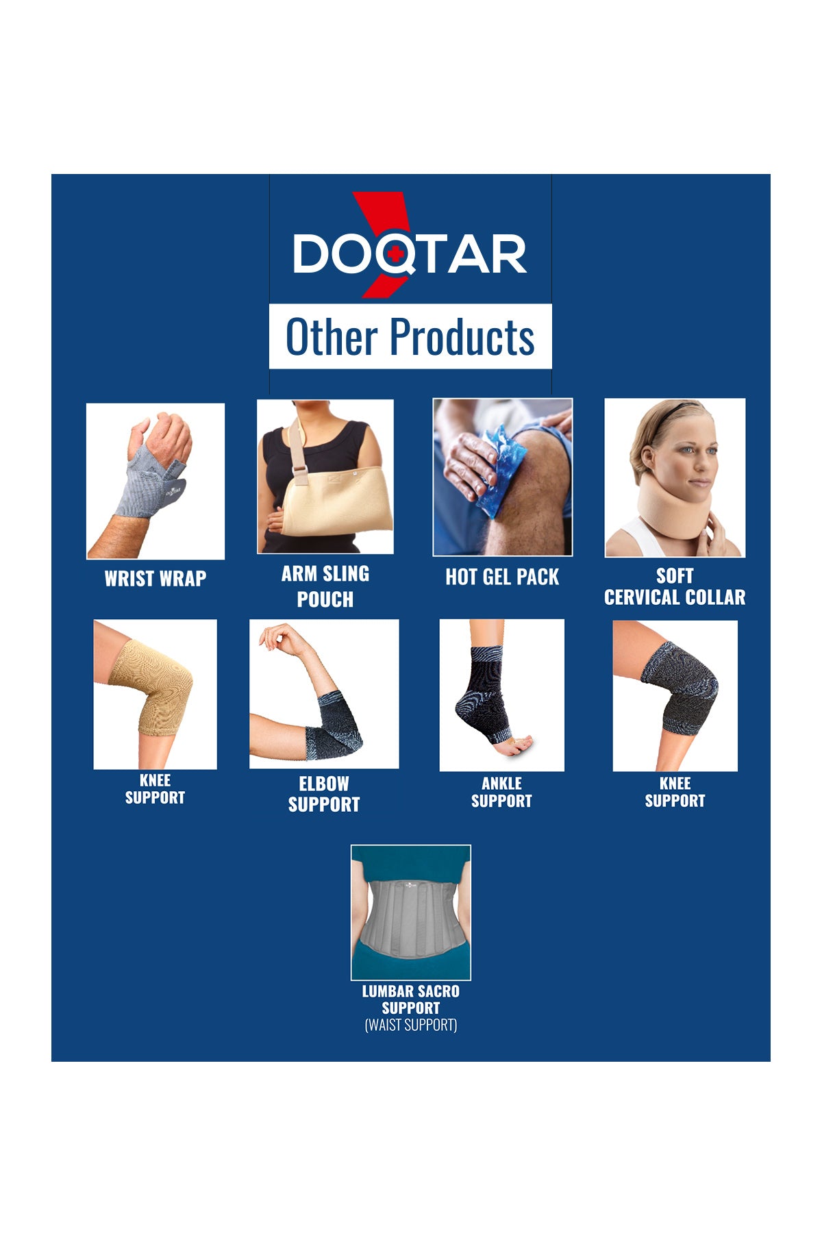 Doqtar Ankle Support L