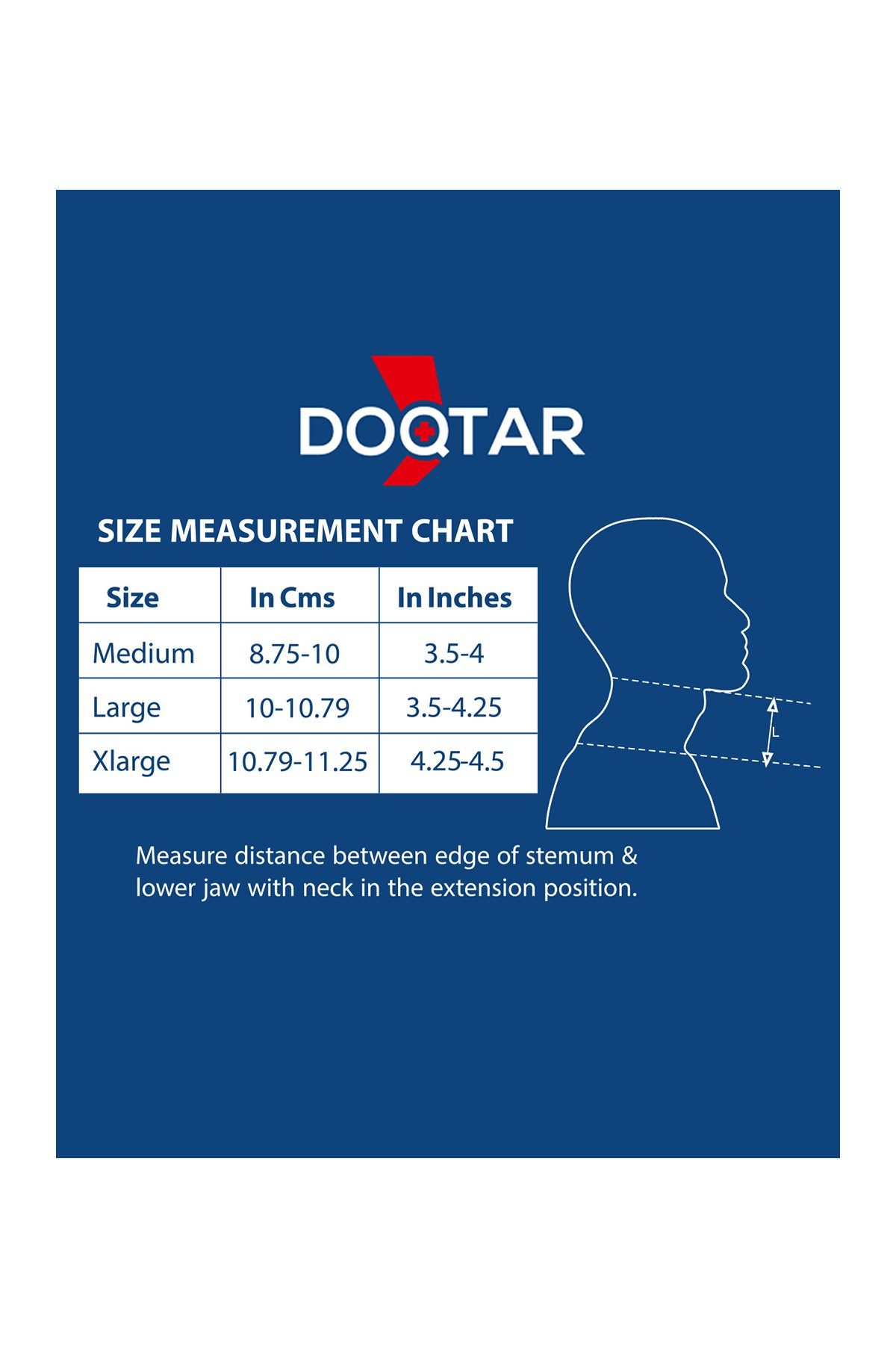 Doqtar Soft Cervical Collar M