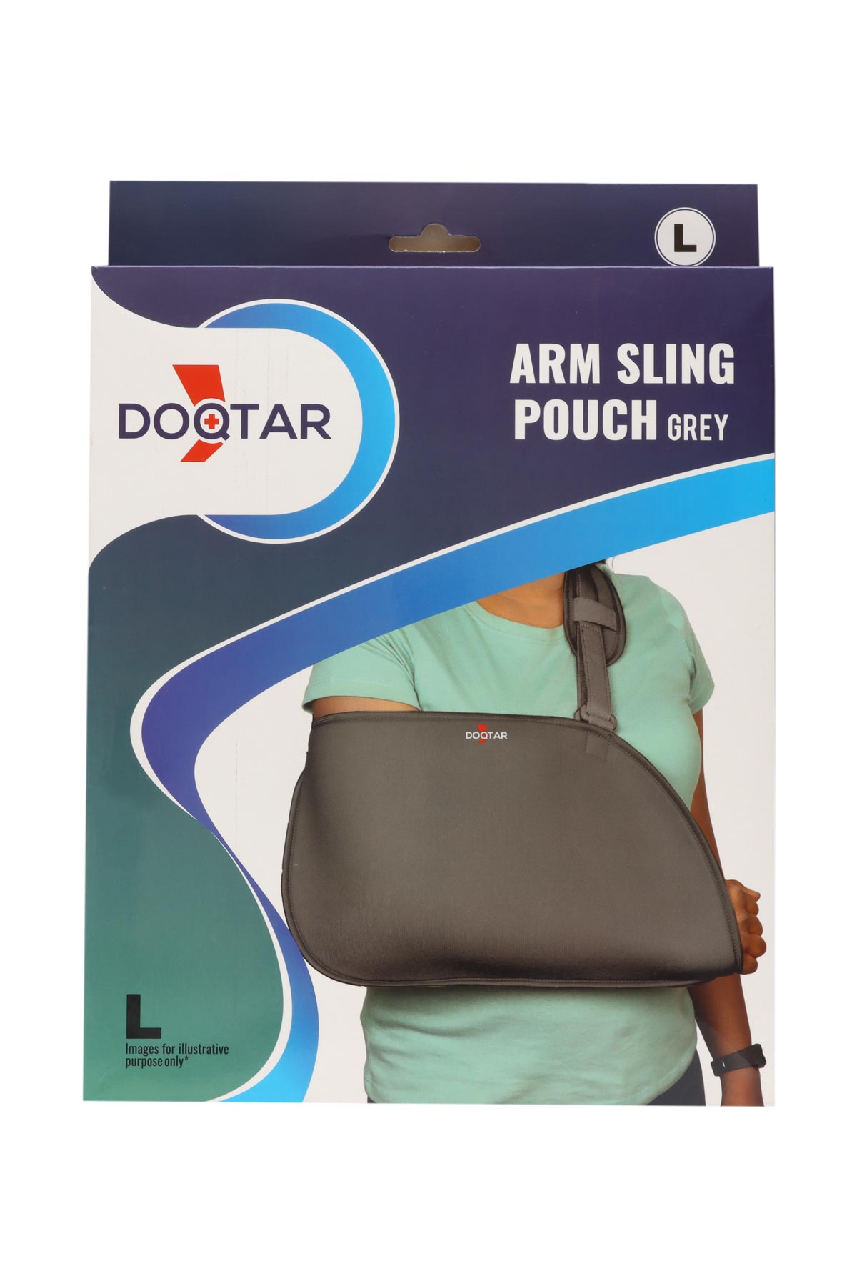 Doqtar Arm Sling Pouch Grey L