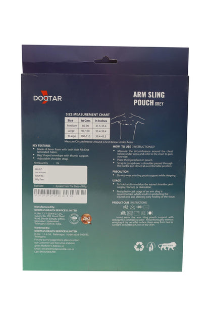 Doqtar Arm Sling Pouch Grey L