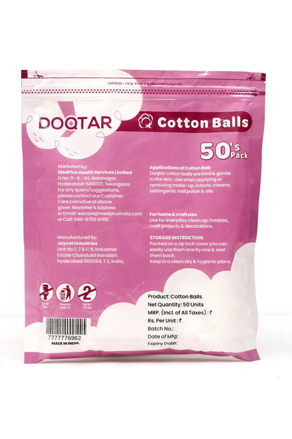 Doqtar Cotton Balls 50s