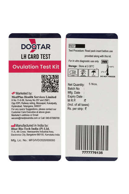 Doqtar Ovulation Test Kit (Pack Of 5)