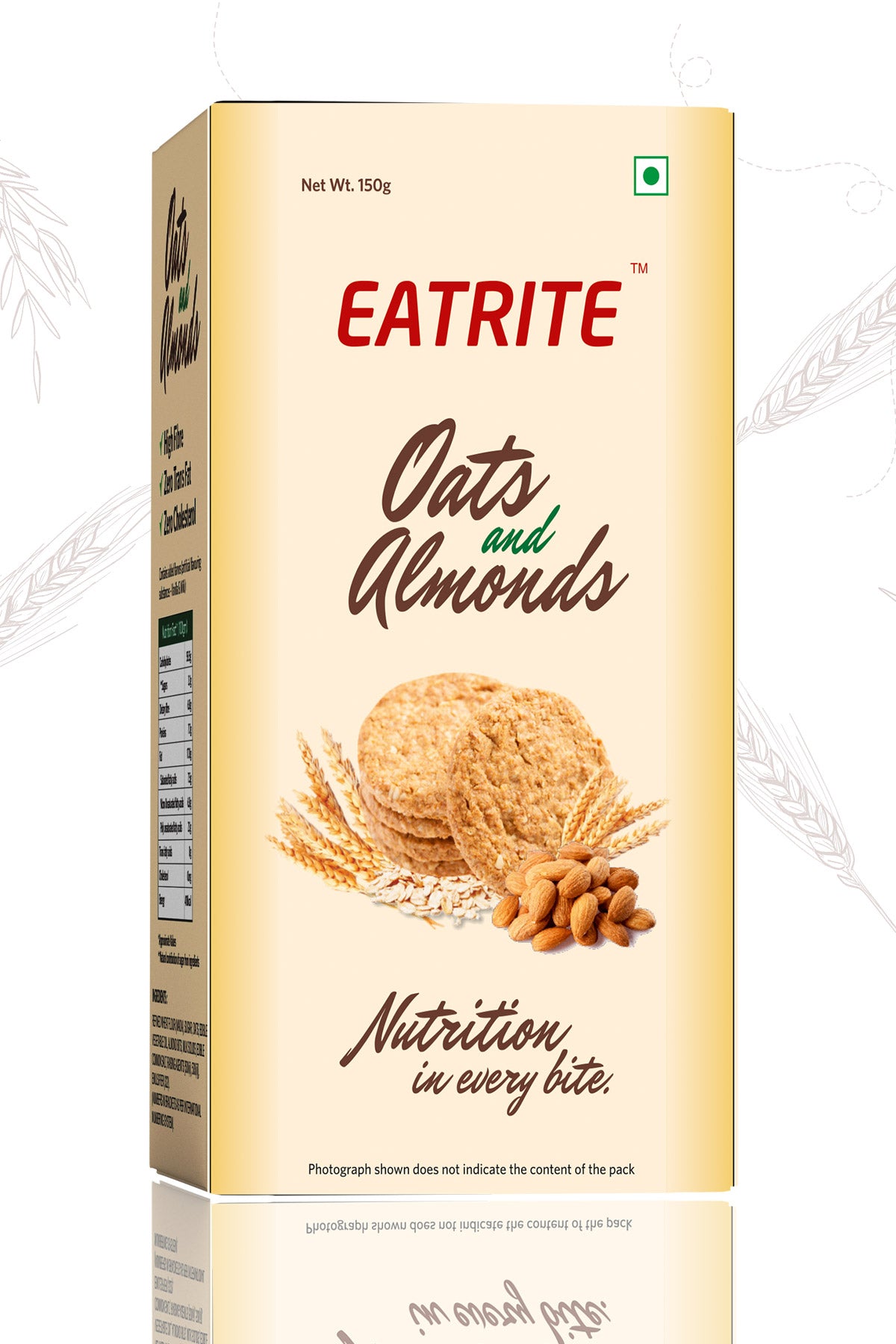 Eatrite Biscuits Oats & Almonds (150gm)