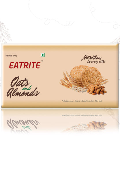 Eatrite Biscuits Oats & Almonds (150gm)