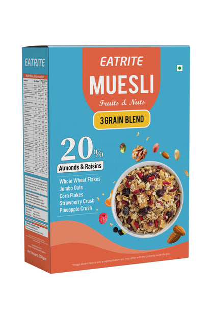 Eatrite Muesli Fruit & Nut (500gm)