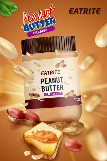 Eatrite Classic Creamy Peanut Butter (400gm)