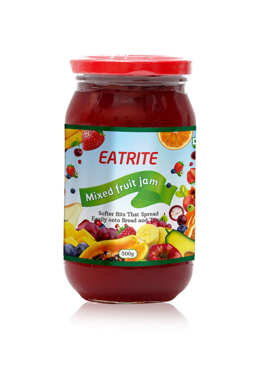 Eatrite Mixed Fruit Jam Jar (500gm)