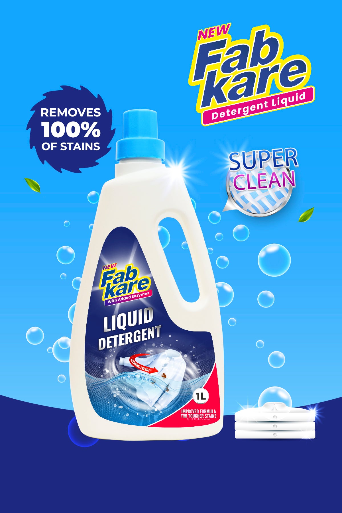 Fabkare Liquid Detergent (1 liter)