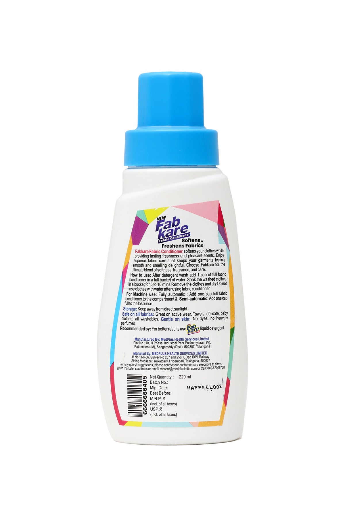 Fabkare Fabric Conditioner (220ml)