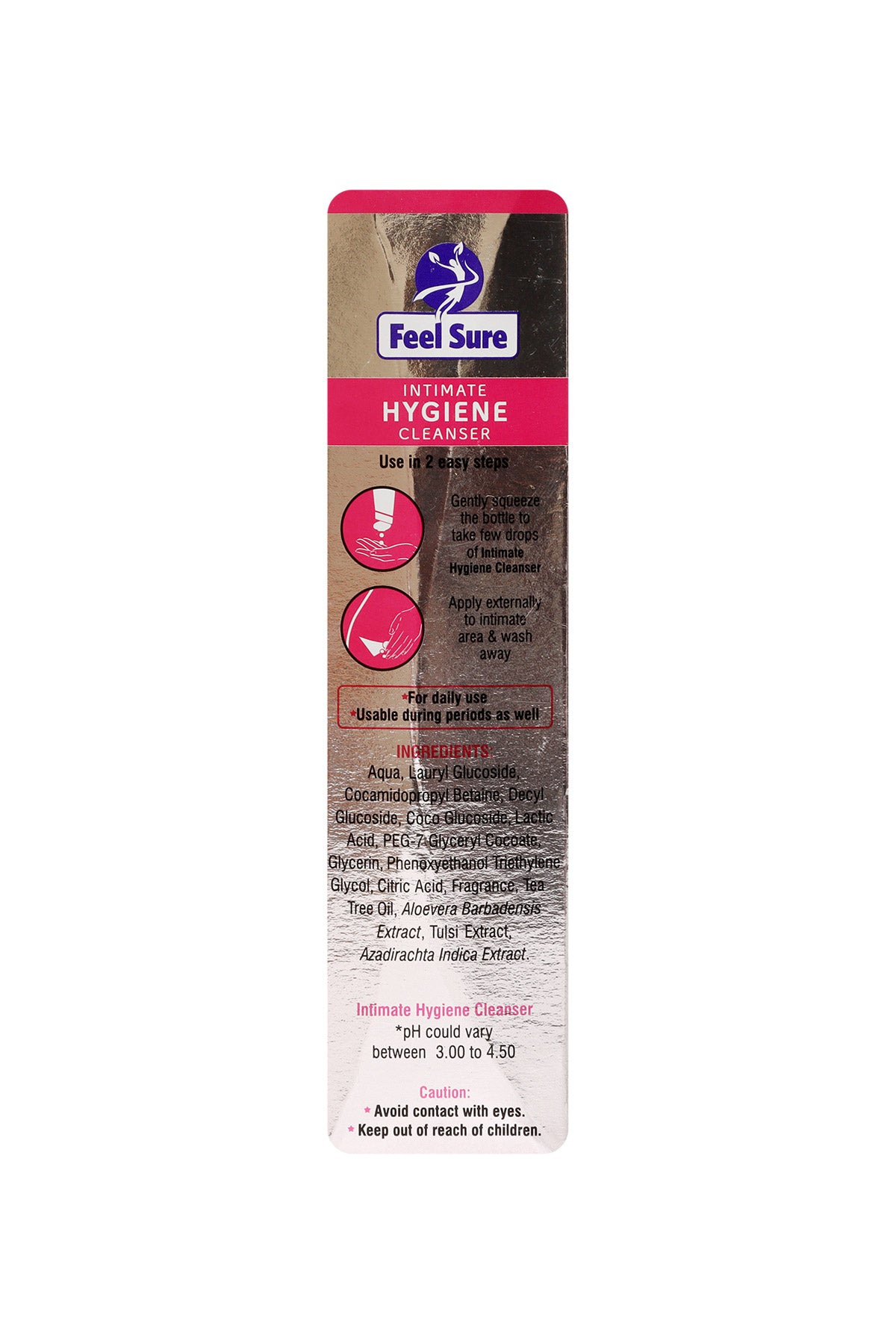 Feelsure Intimate Wash Liquid (100ml)