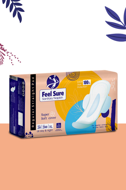 Feelsure Regular Comfort Sanitary Napkin 20s