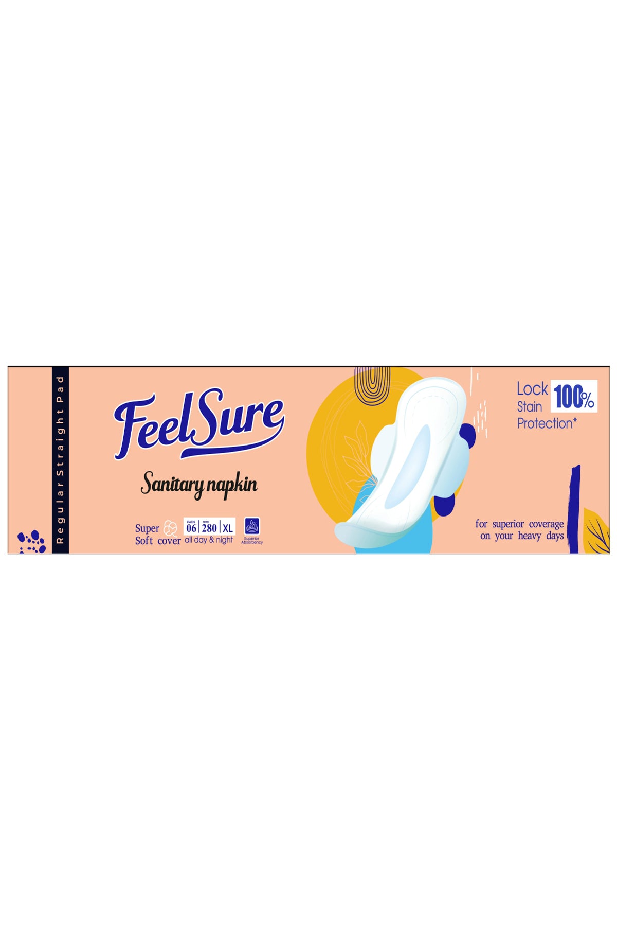 Feelsure Regular Comfort Sanitary Napkin 6s