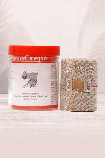 Flexocrepe Cotton Crepe Bandage (6cm x 4m)