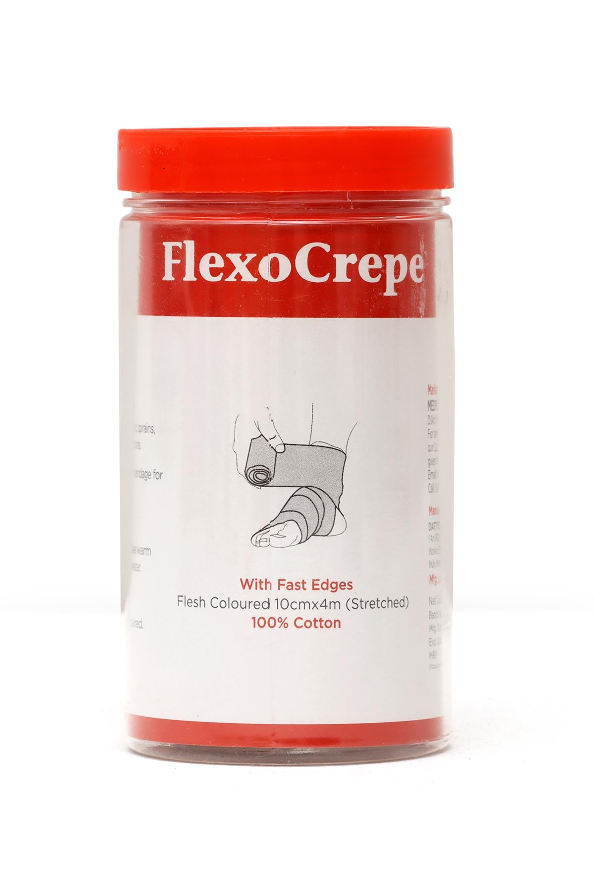 Flexocrepe Cotton Crepe Bandage (10cm x 4m)