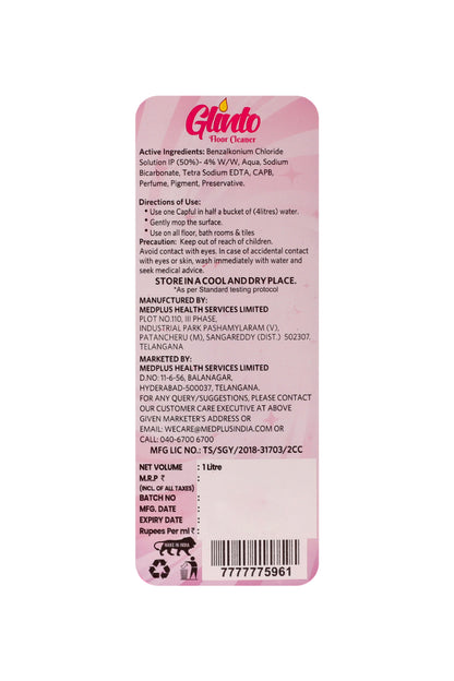 Glinto Floor Cleaner Floral (1 liter)