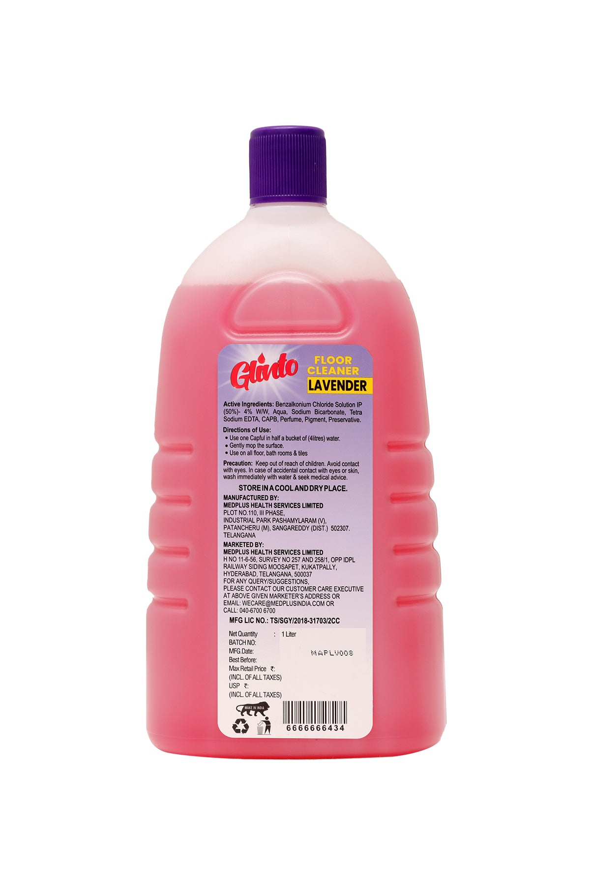 Glinto Floor Cleaner Lavender (1 liter)