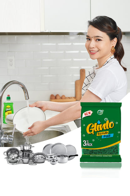 Glinto Scrub Pads 3s