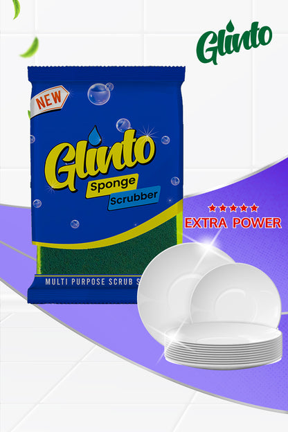 Glinto Sponge Scrub Pad