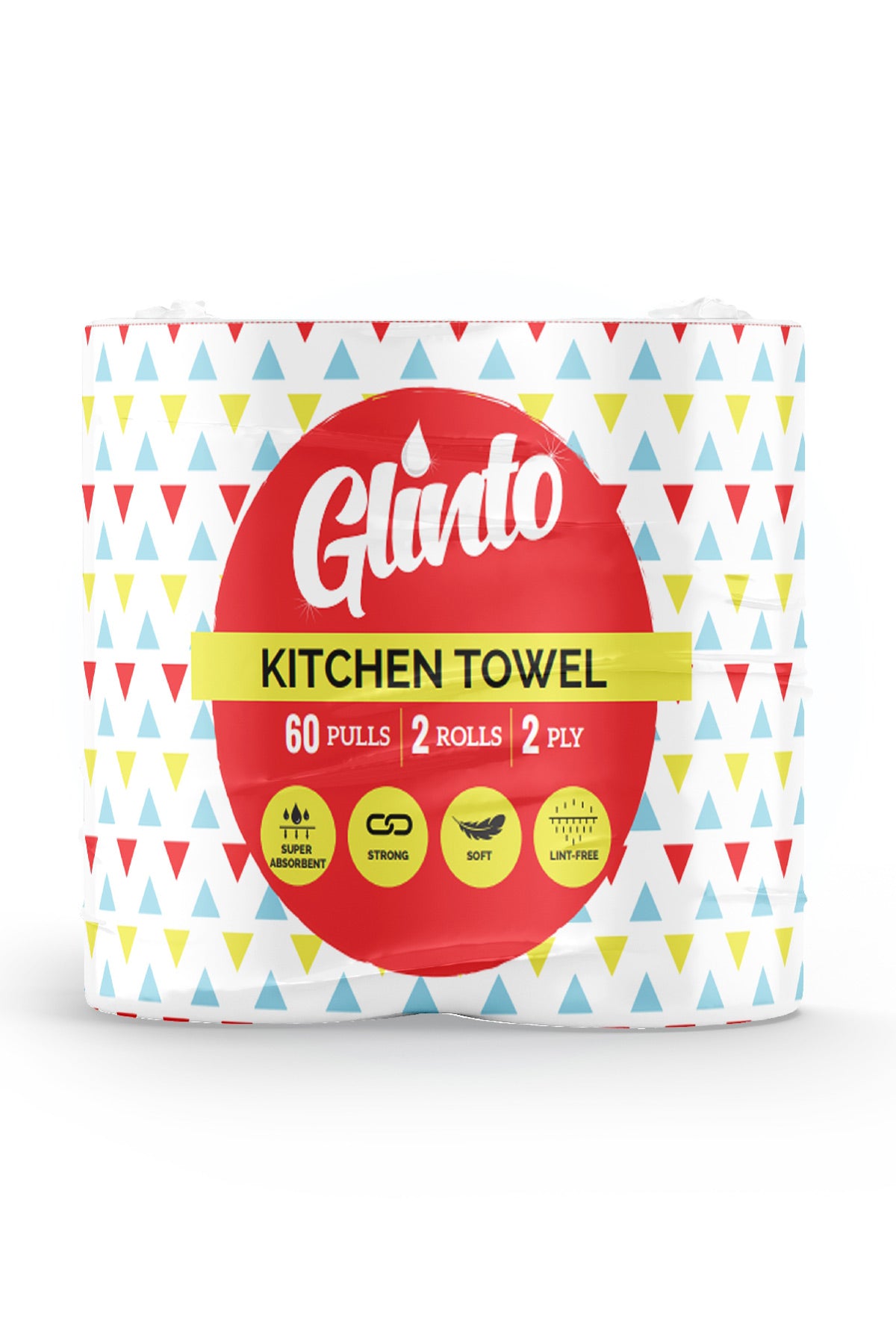 Glinto Kitchen Towel 2-Ply (60 Pulls) 2s