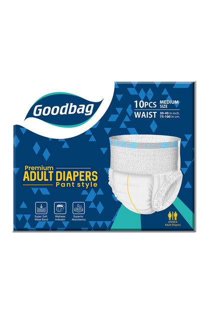 Goodbag Premium Adult Diaper Pants M 10s